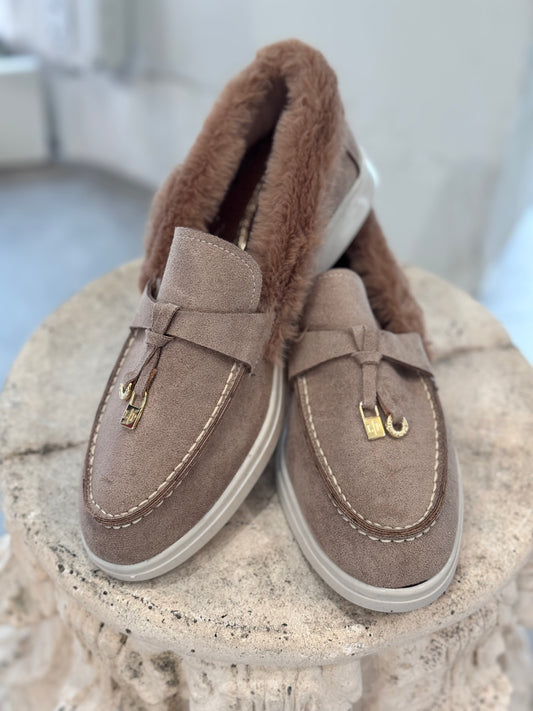 Fur Loafers