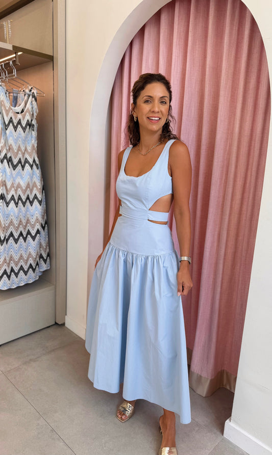 Blue Tulip Dress
