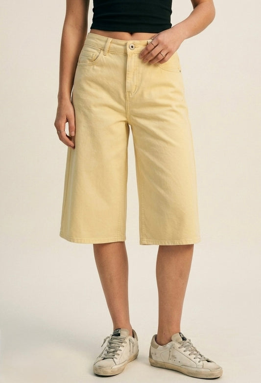 Denim bermuda