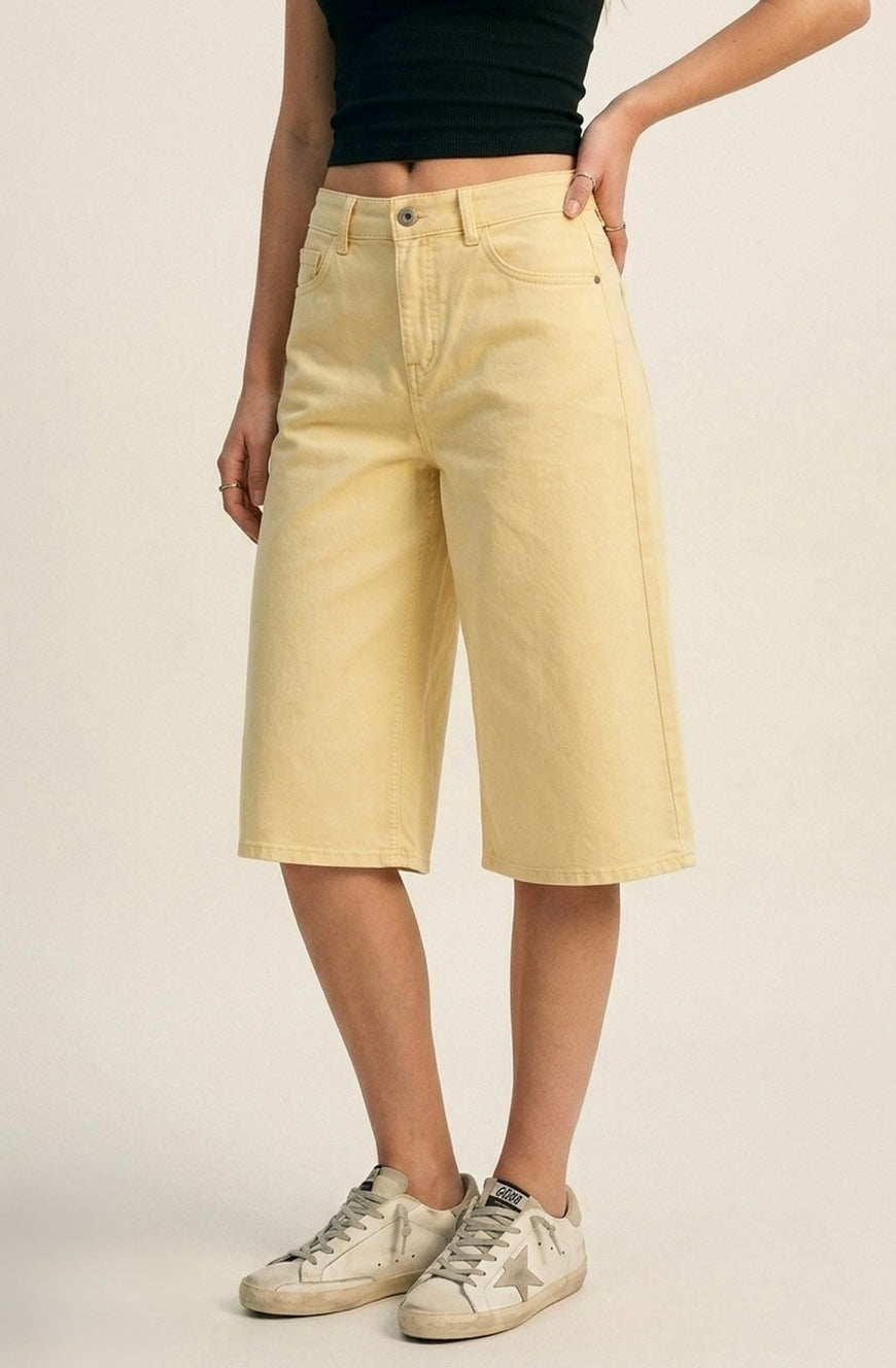 Denim bermuda