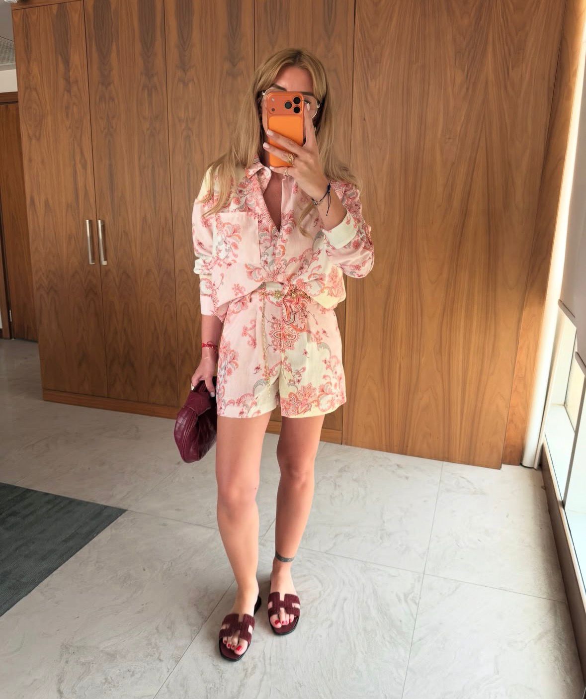 Comfy paisley short