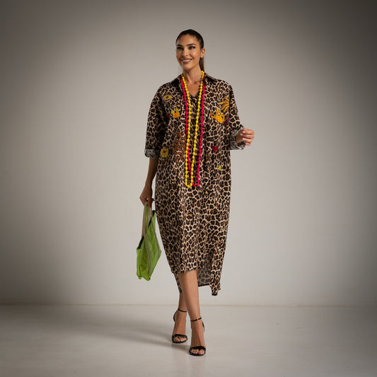 Feline Glow Dress