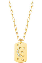 Moon necklace