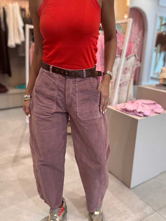Rose Corduroy Pants
