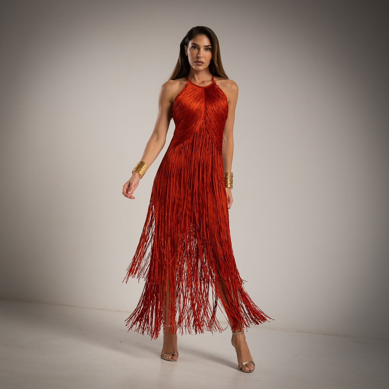 Cascade dress