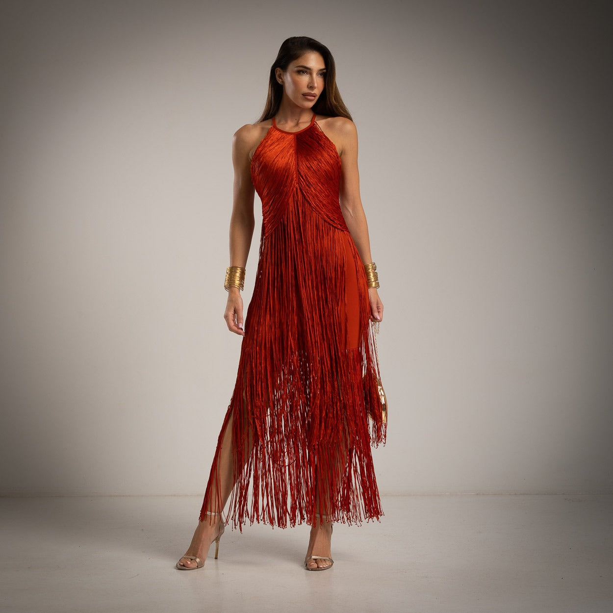 Cascade dress