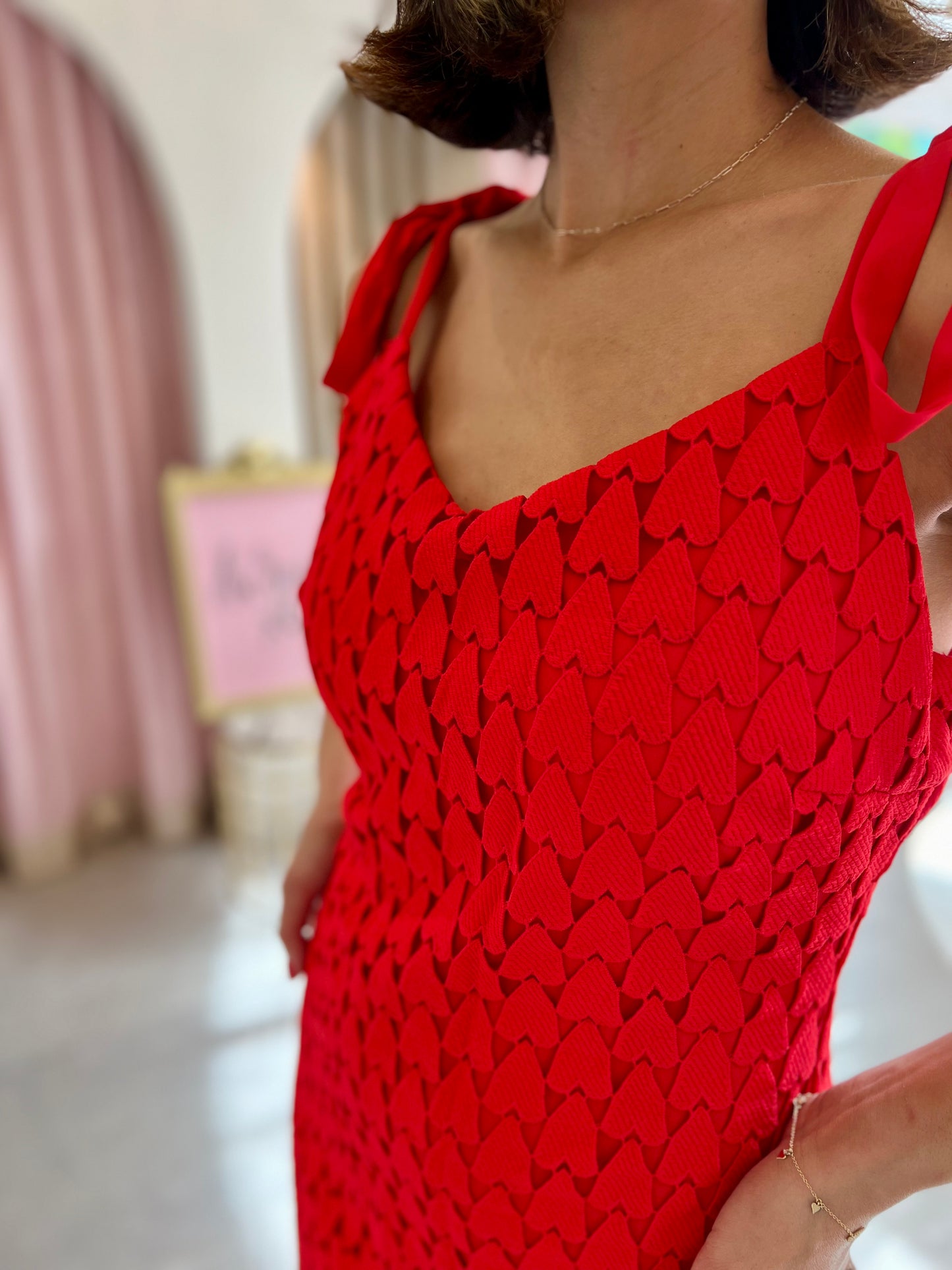 Red Hearts Dress