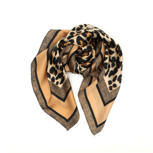 Leopard scarf