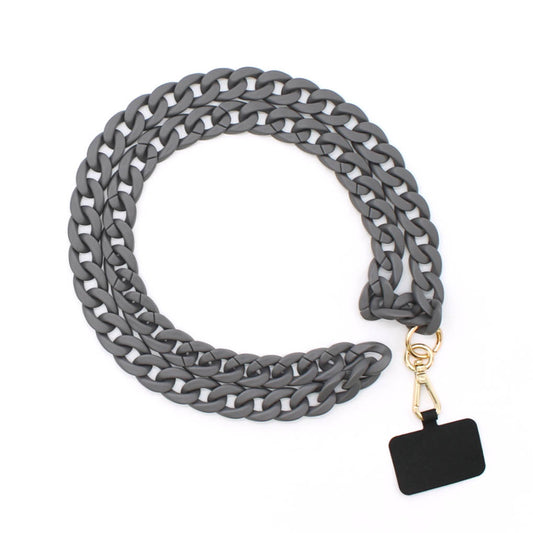 Rubber Phone Crossbody Chain