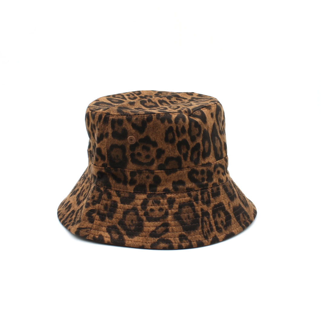 Leopard bucket hat