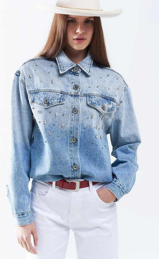 Denim shirt