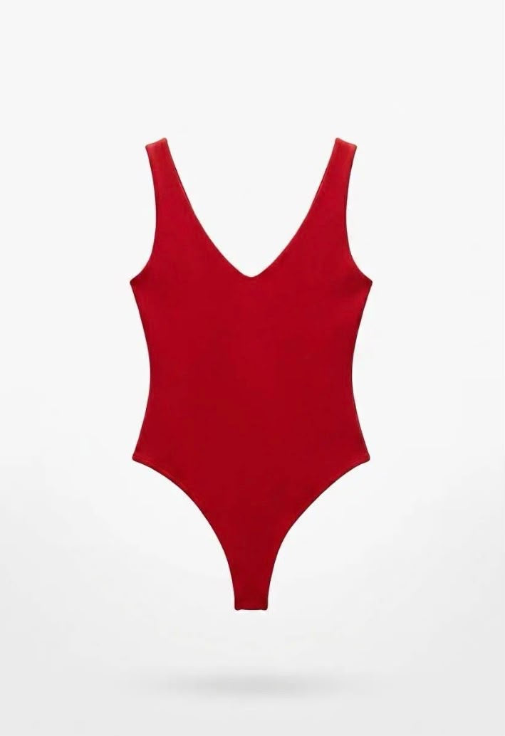 Red Bodysuit
