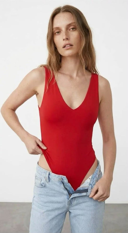 Red Bodysuit