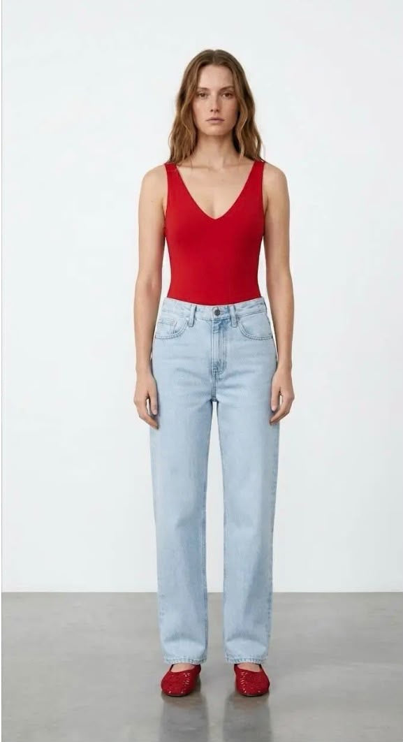 Red Bodysuit