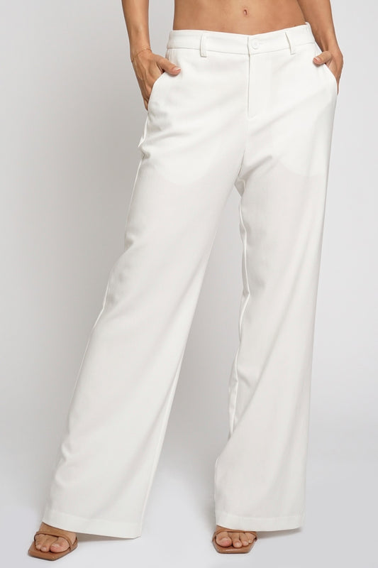 Venice White Pants