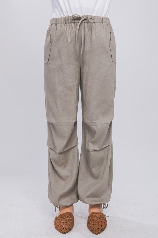Linen String Pants